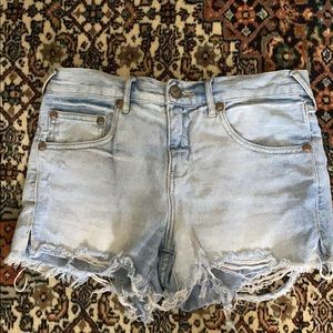 Free people denim cutoffs